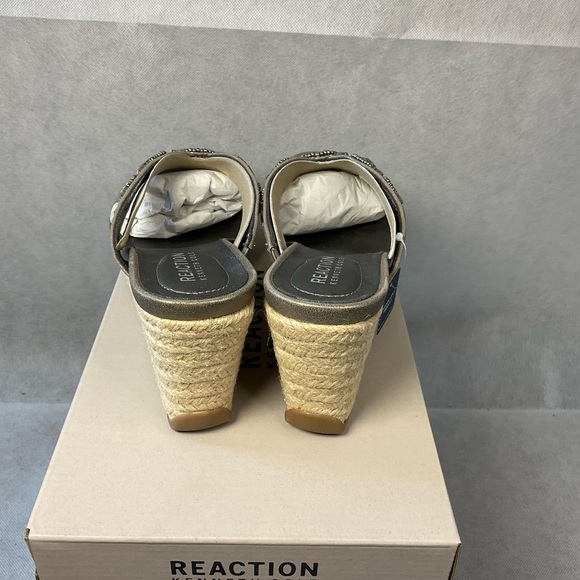 Kenneth Cole Reaction Jeweled Wedges New- Size 7.5 - Picture 4 of 9